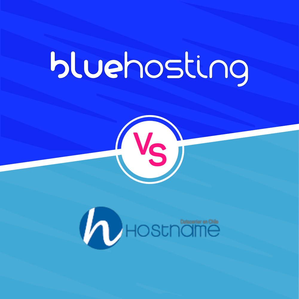 Hostname vs BlueHosting